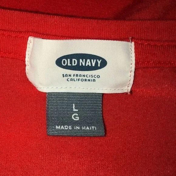 Old navy women’s large orange swing tee - Picture 3 of 6